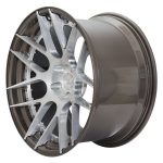 BC Forged Modular HC040 Wheel in Gloss Bronze / Bright Clear Side View