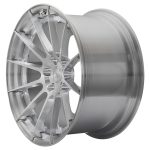 BC Forged Modular HC012 Wheel in Brushed Clear Side View