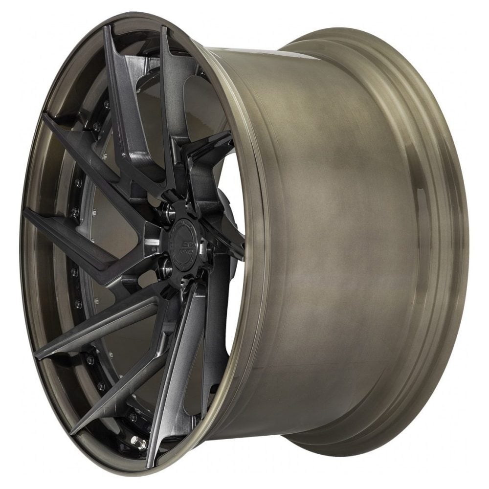 BC Forged Modular HCA218 Wheel in Brushed Black / Graphite Grey