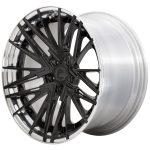 BC Forged Modular HCA385 Wheel in Gloss Black / Polished Clear