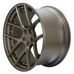 BC Forged Modular HCS02 Wheel in Matte Bronze Slight Side View