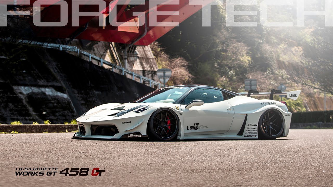 Liberty Walk LB-Silhouette GT Widebody Kit for Ferrari 458 Italia