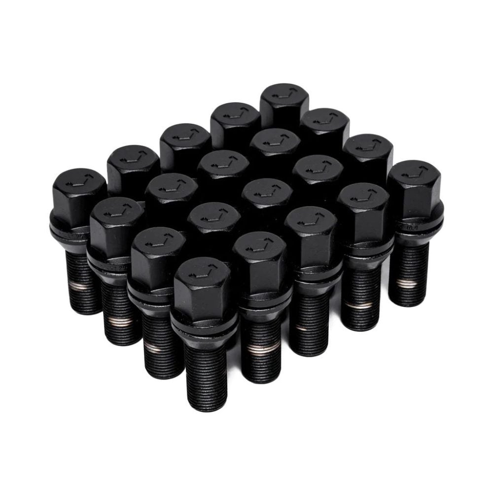 Vossen Wheels 14x1.5 30mm Lug Bolt Set in Black