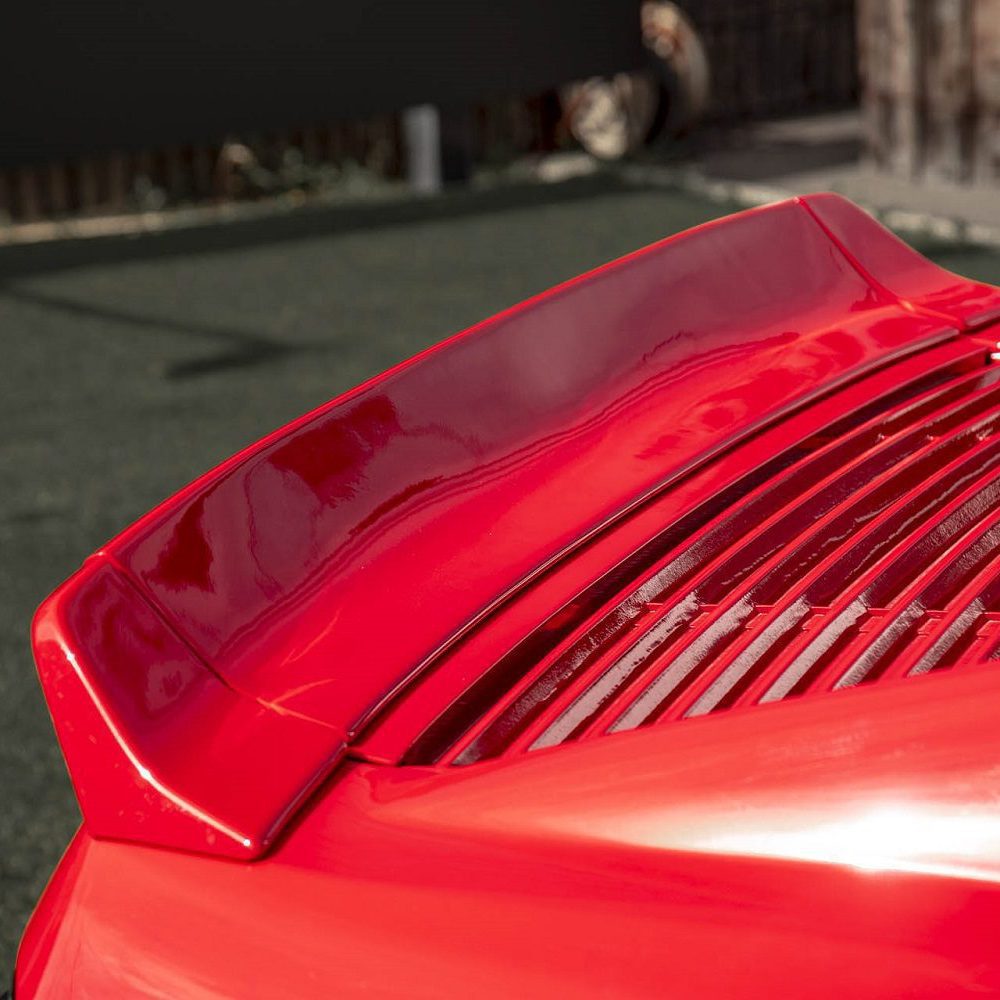Liberty Walk LB-WORKS Rear Wing for Type F119 Ferrari 348 Installed - Close View