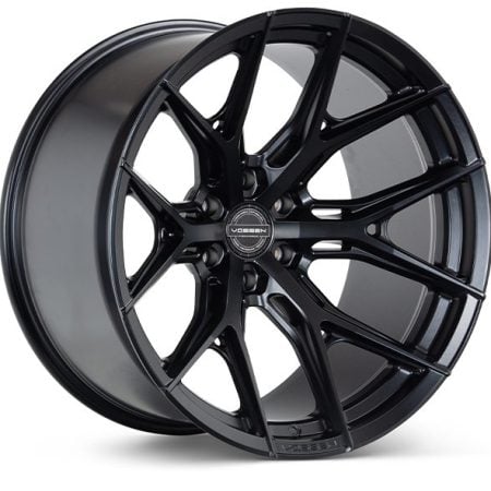 Vossen Wheels 22×12 6-139.7 -44 HF6-4 Wheel in Satin Black