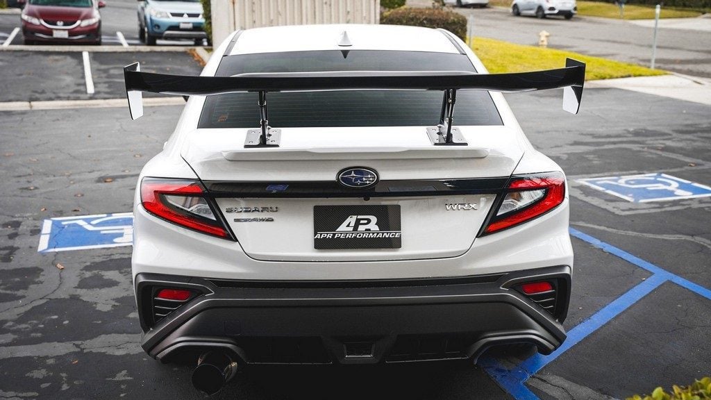 APR Performance Carbon Fiber GTC200 Adjustable Wing for VB Subaru WRX Bulletproof Automotive