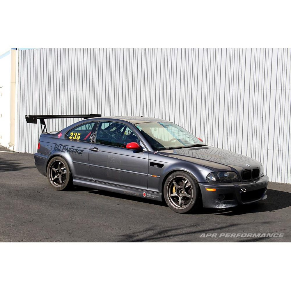 APR Performance Carbon Fiber GTC-250 61" Adjustable Wing for E46 BMW 3 ...