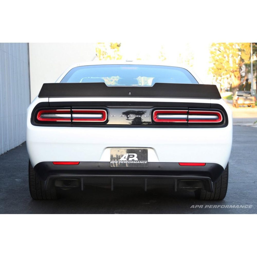 APR Performance Carbon Fiber Rear Deck Spoiler for Challenger SRT ...
