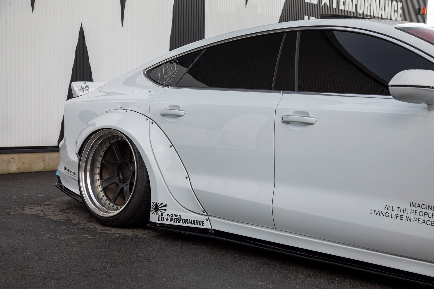 LB-WORKS A7 / S7 [Bumper type] complete body kit (FRP)
