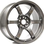 Gram Lights 18x9.5 +38 5-114.3 57DR Wheel in HS Gunmetallic