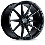 Vossen Wheels 19x9.5 5-114.3 +40 HF-3 Wheel in Double Tinted Gloss Black