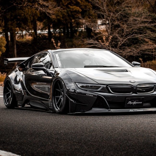 Liberty Walk LBWORKS Widebody Kit for I12 BMW i8 Bulletproof Automotive