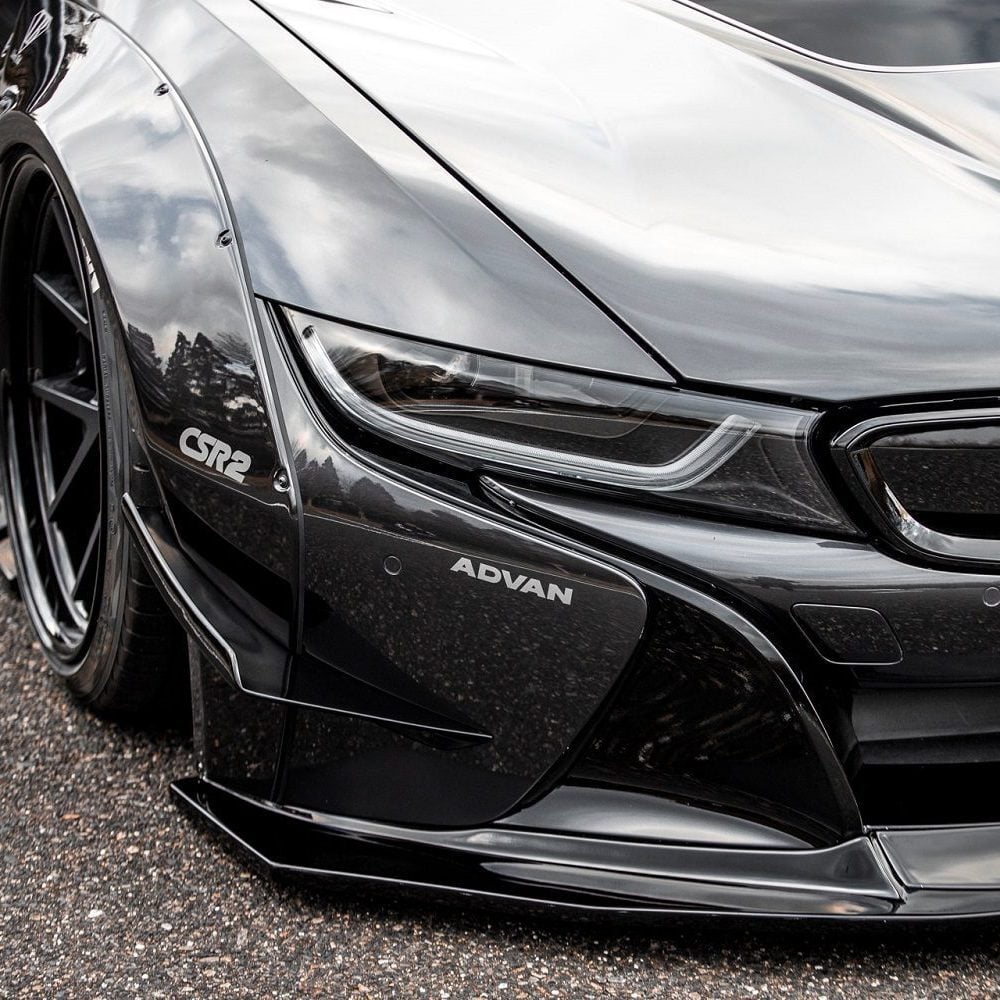 Liberty Walk LB-WORKS Front Diffuser for I12 BMW i8 - Bulletproof