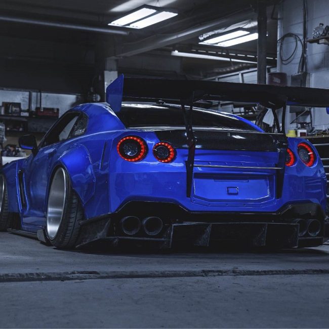 Liberty Walk LB-WORKS Type-II Ver.3 Rear Wing for R35 Nissan GT-R ...