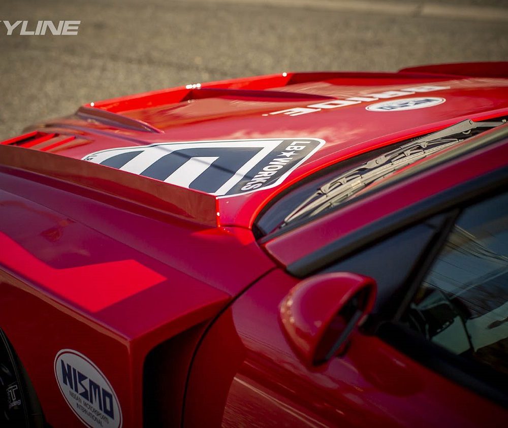 Liberty Walk LB Super Silhouette Widebody Kit for R34 Nissan Skyline GT ...