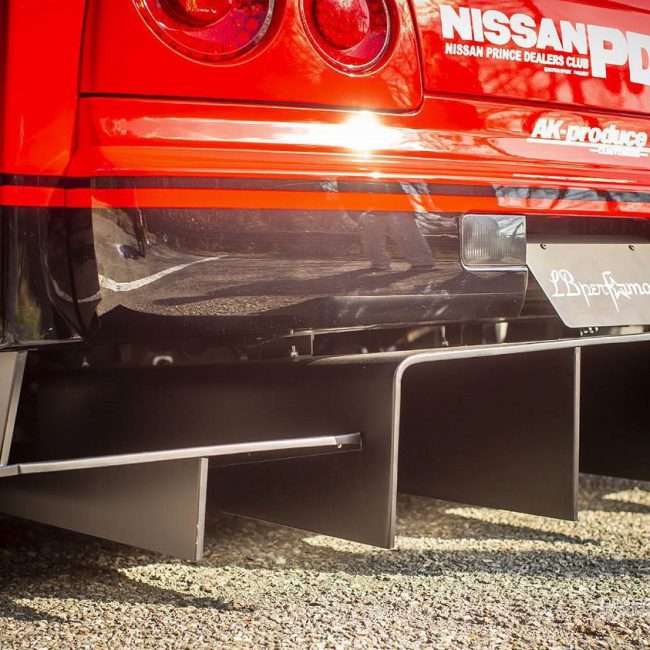 Liberty Walk LB Super Silhouette Widebody Kit for R34 Nissan Skyline GT ...