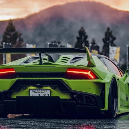 Liberty Walk LB-Silhouette WORKS GT Rear Bumper for LP610-4 Lamborghini Huracán