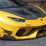 Liberty Walk LB-Silhouette WORKS GT Front Racing Canards for LP610-4 Lamborghini Huracán Installed