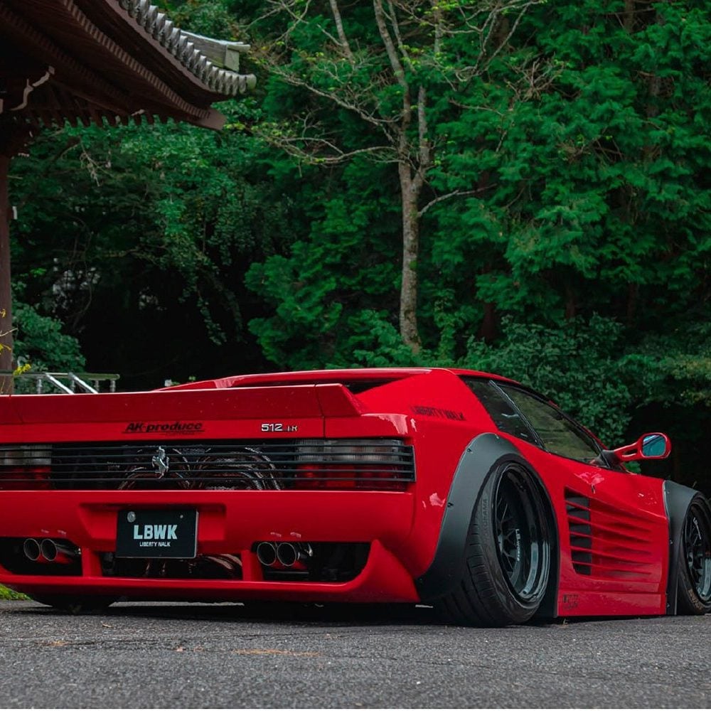 Liberty Walk LB-WORKS Rear Wing for Type F110 Ferrari 512 TR