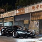 Liberty Walk LB-WORKS Widebody Kit for NC1 Acura NSX Installed