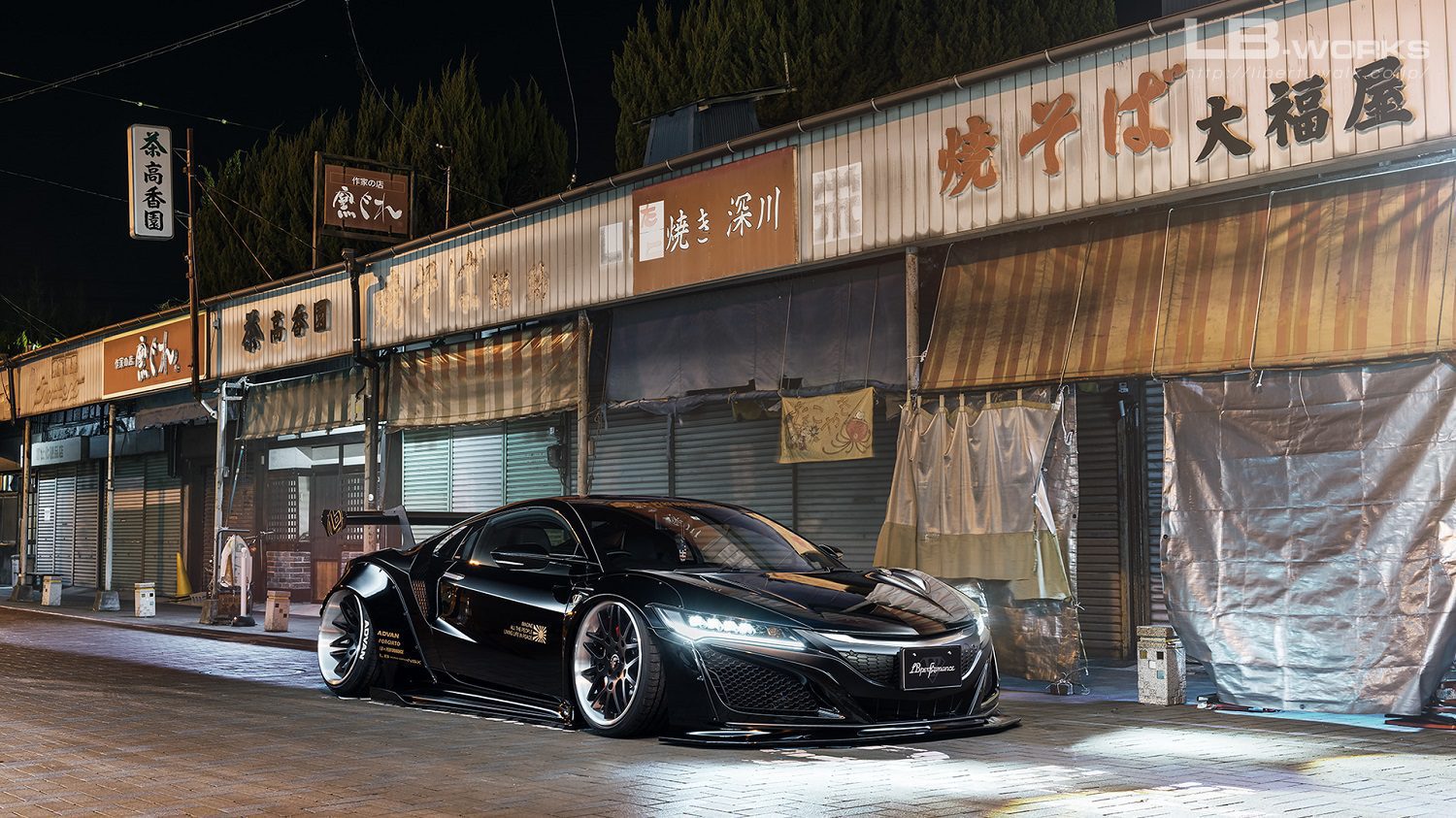 Liberty Walk LB-WORKS Widebody Kit for NC1 Acura NSX - Bulletproof ...
