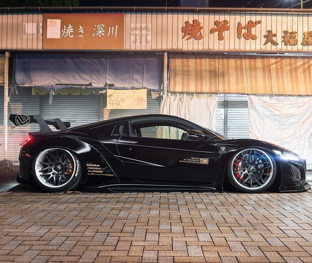 Liberty Walk LB-WORKS Widebody Kit for NC1 Acura NSX