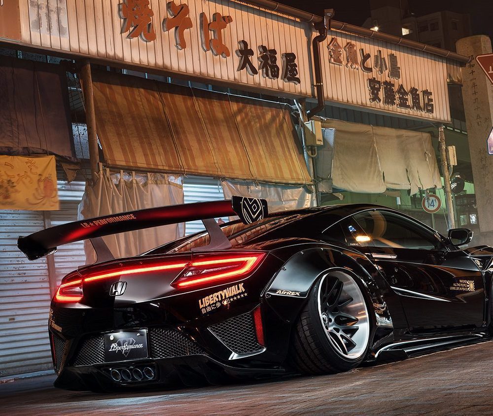 Liberty Walk LB-WORKS Widebody Kit for NC1 Acura NSX