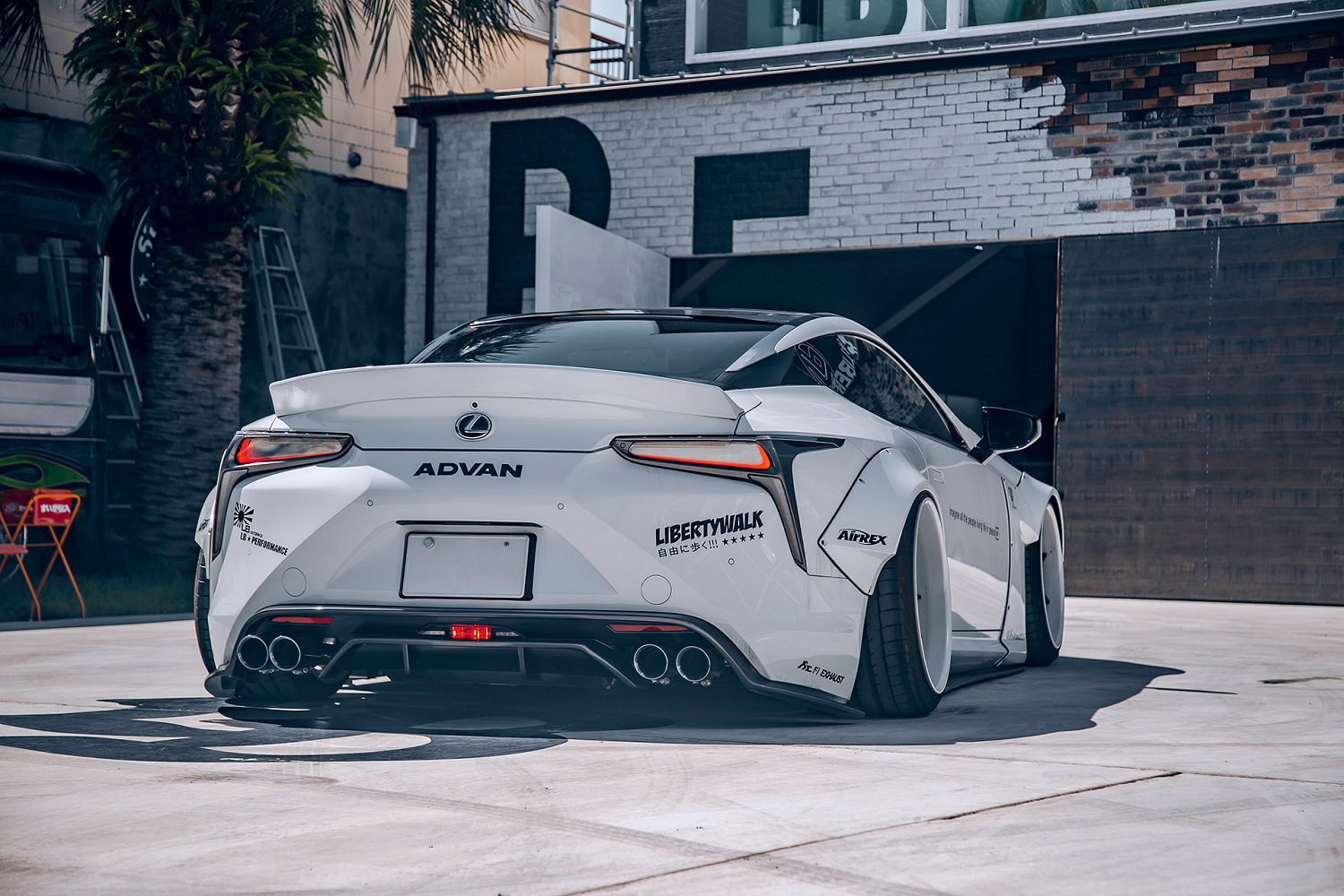 Liberty Walk LB-WORKS x Artisan Spirits Rear Diffuser for URZ100
