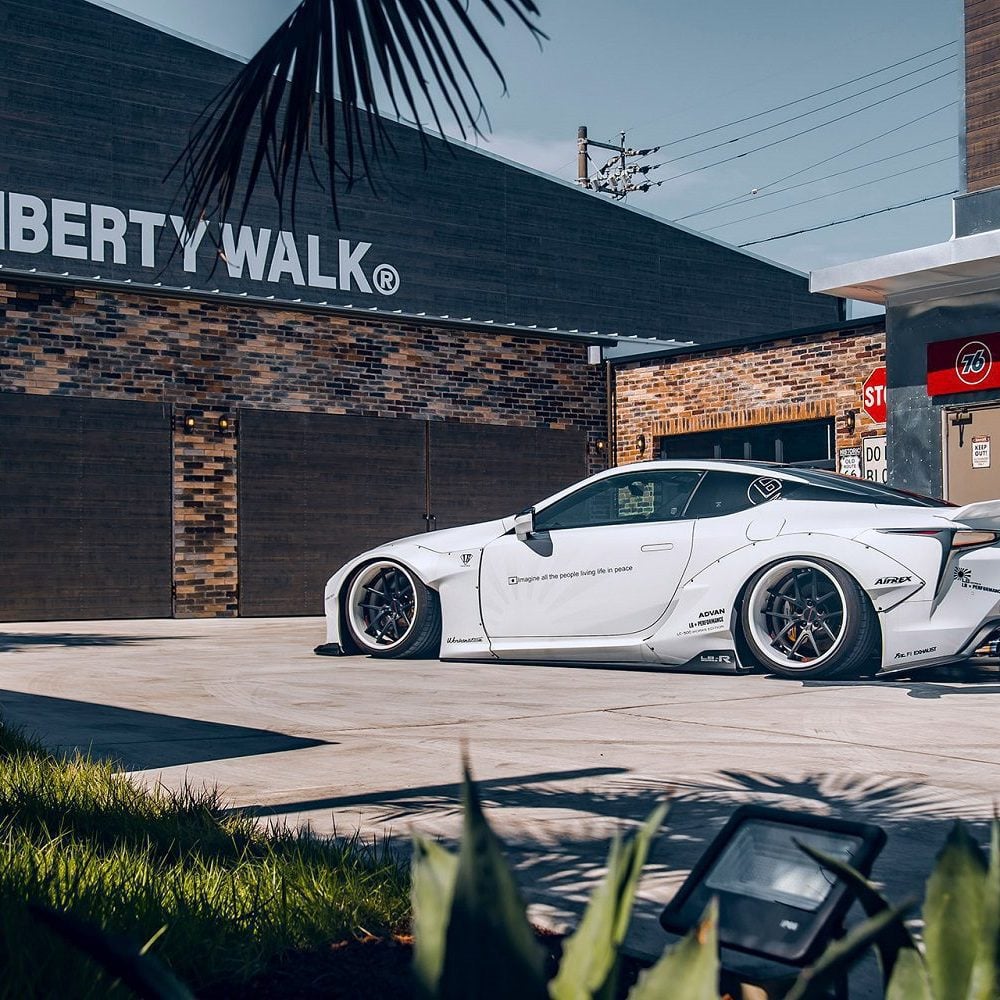 Liberty Walk LB-Works x Artisan Spirits Side Diffusers for URZ100