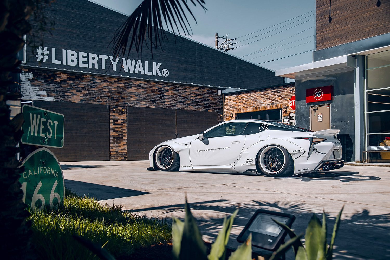 Liberty Walk LB-Works x Artisan Spirits Side Diffusers for URZ100