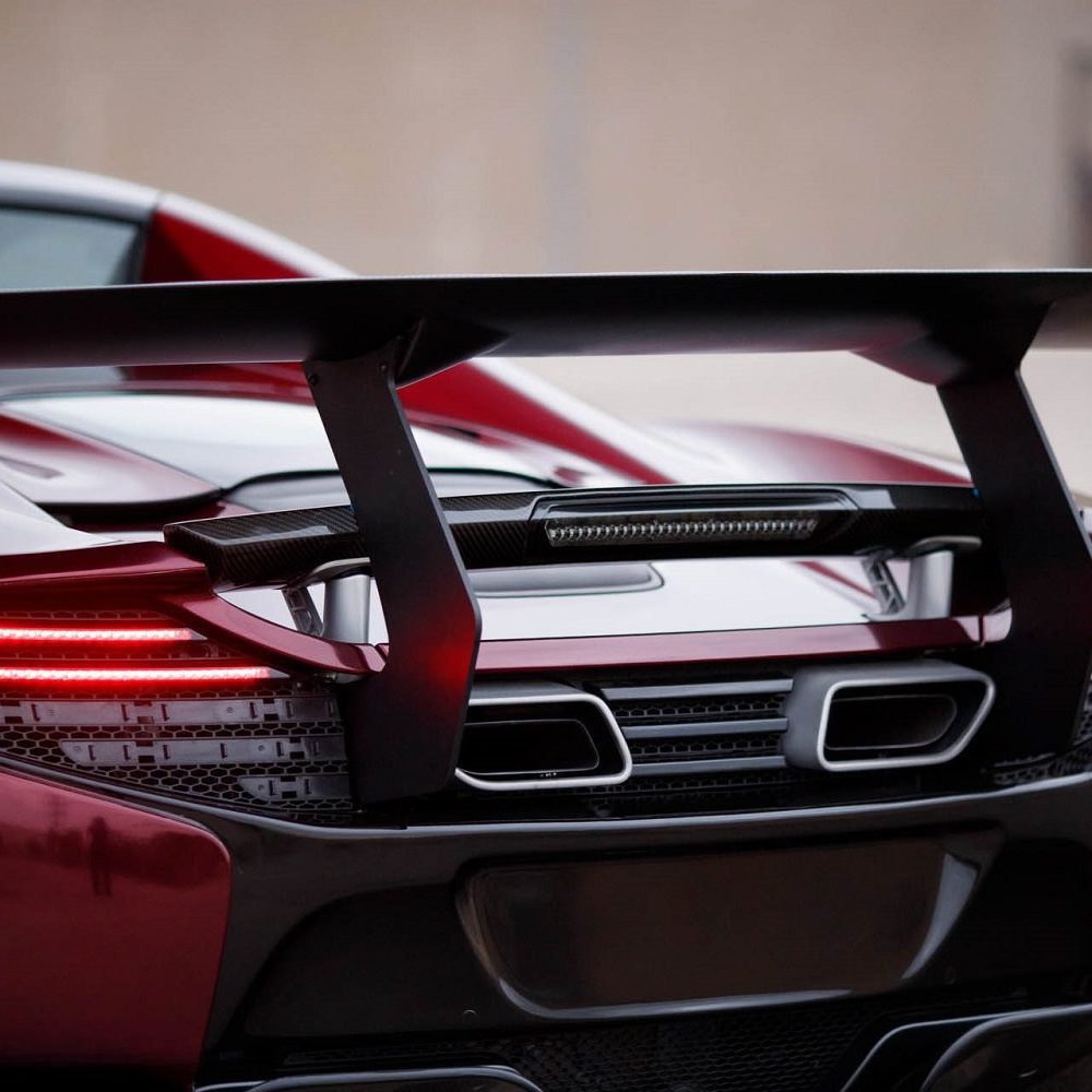 Liberty Walk LB★PERFORMANCE Rear Wing for McLaren 12C & 650S Installed