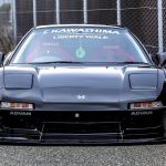 Liberty Walk LB-WORKS Front Diffuser for NA1 Acura NSX Installed - Front View