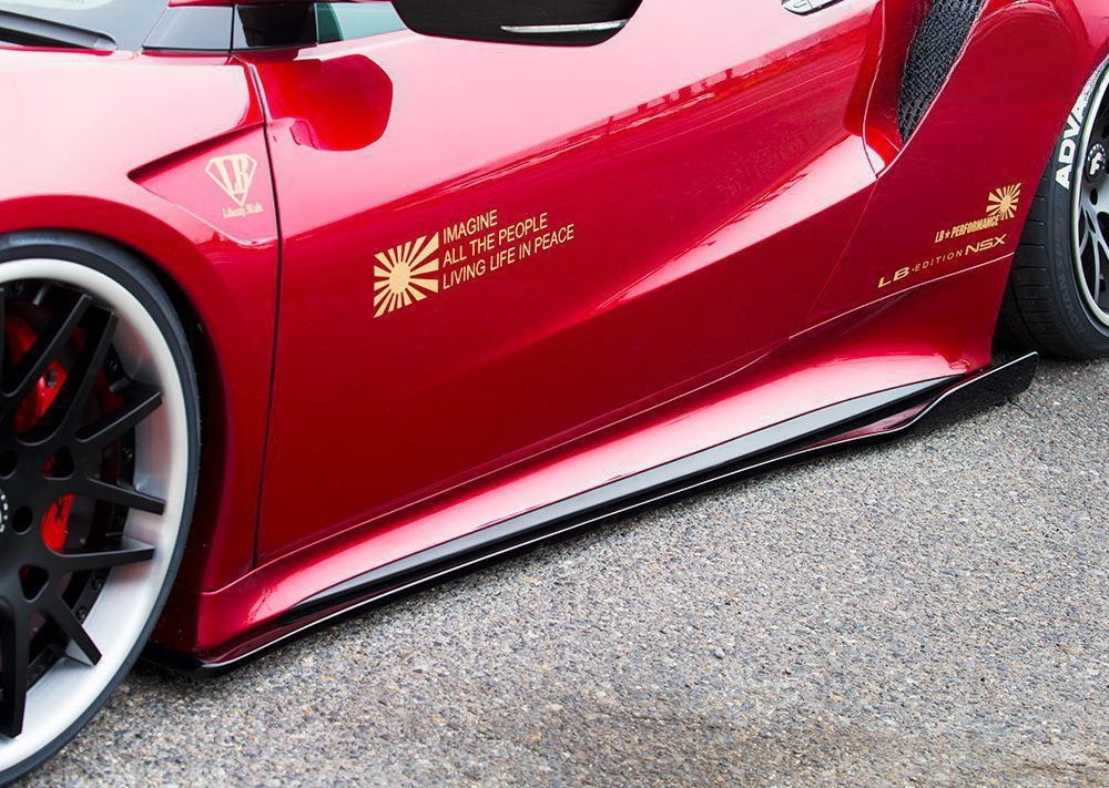 Liberty Walk LB★PERFORMANCE Side Diffusers for NC1 Acura NSX