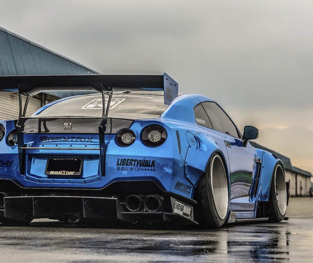 LB-WORKS Nissan GT-R R35 Type2 Blue