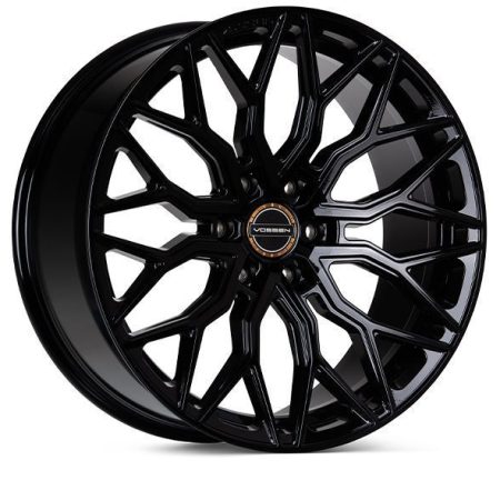 Vossen Wheels 24X10 6-139.7 +25 HF6-3 Wheel in Gloss Black