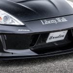Liberty Walk lb★nation Front Bumper for Z33 Nissan 350Z Installed - Close View