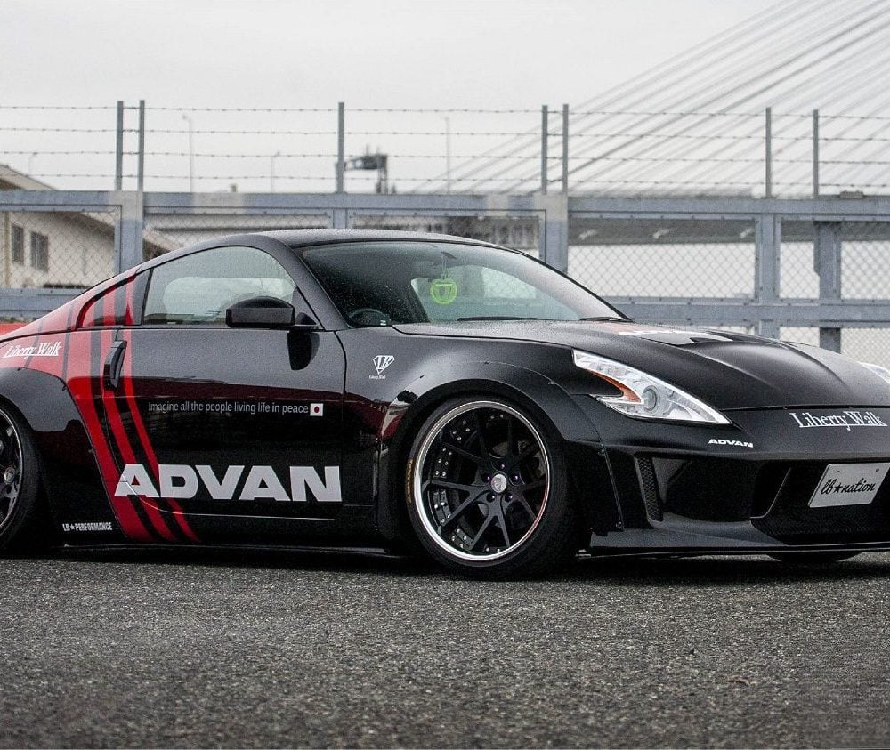 Liberty Walk lb★nation Front Fenders for Z33 Nissan 350Z