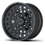 Brixton Forged Offroad Series BX02-M Deep Lip Heavy-Duty Wheel - Front Side View