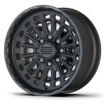Brixton Forged Offroad Series BX03-M Deep Lip Heavy-Duty Wheel - Front Side View
