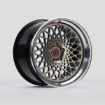 1886 S-Series S009 Three-Piece Wheel - Side
