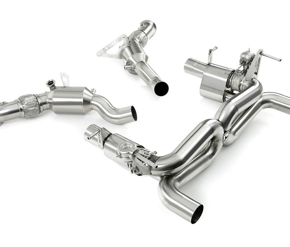 Kline Innovation Valvetronic Exhaust System for Type F142MFL Ferrari F8 Tributo