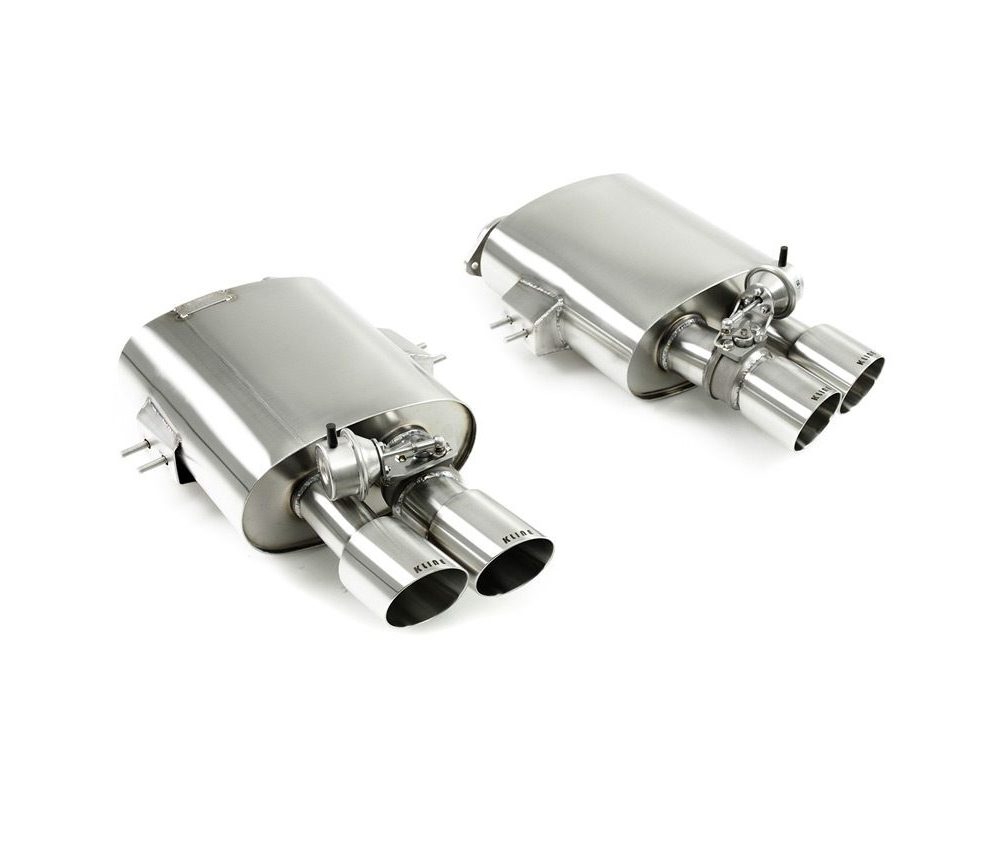 Kline Innovation Valvetronic Rear Section Exhaust System for Type F133 Ferrari 575M Maranello