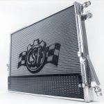 CSF High-Performance Heat Exchanger for A90 & A91 Toyota GR Supra, Rock Guard Detail