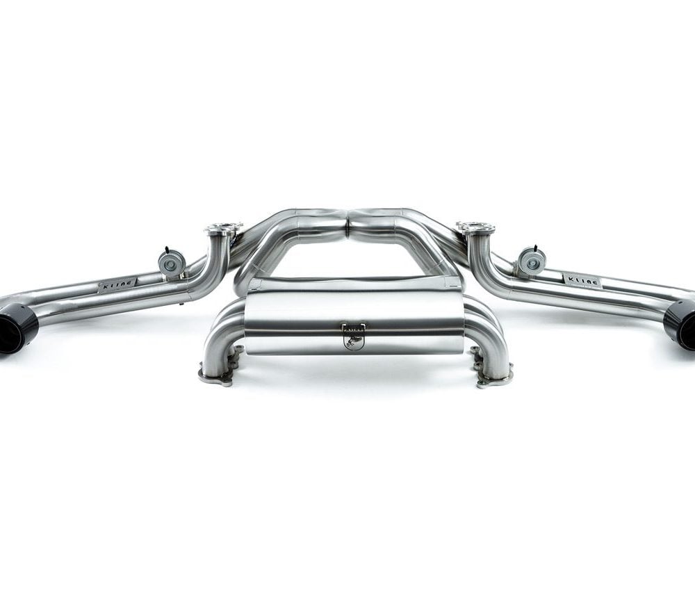 Kline Innovation Valvetronic Exhaust System for Type F131 Ferrari