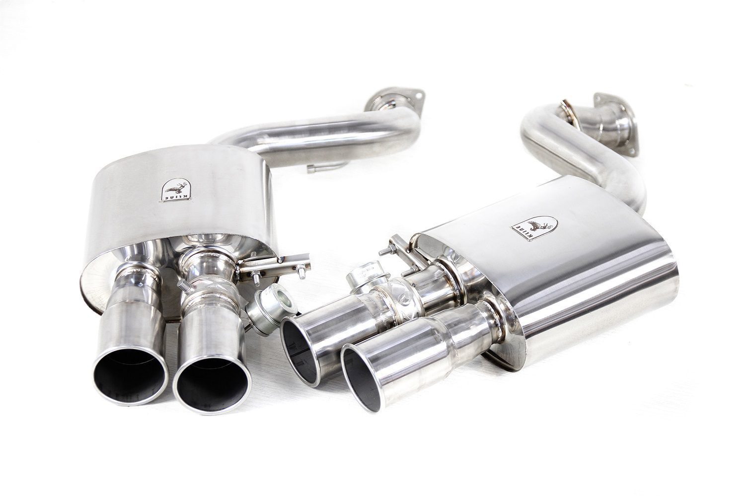 Kline Innovation Valvetronic Rear Section Exhaust System for Ferrari 599 GTB