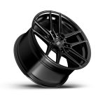 Variant Wheels Helium Wheel in Semi-Gloss Black, Side Barrel