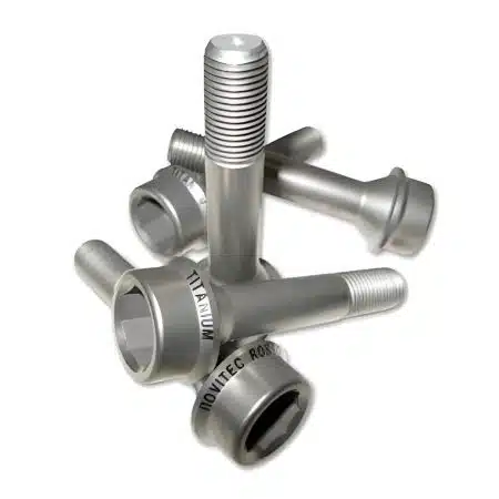 NOVITEC Titanium Wheel-Bolt Set for F173 Ferrari SF90 / SF90 XX (stradale and spider) [F5 090 15]