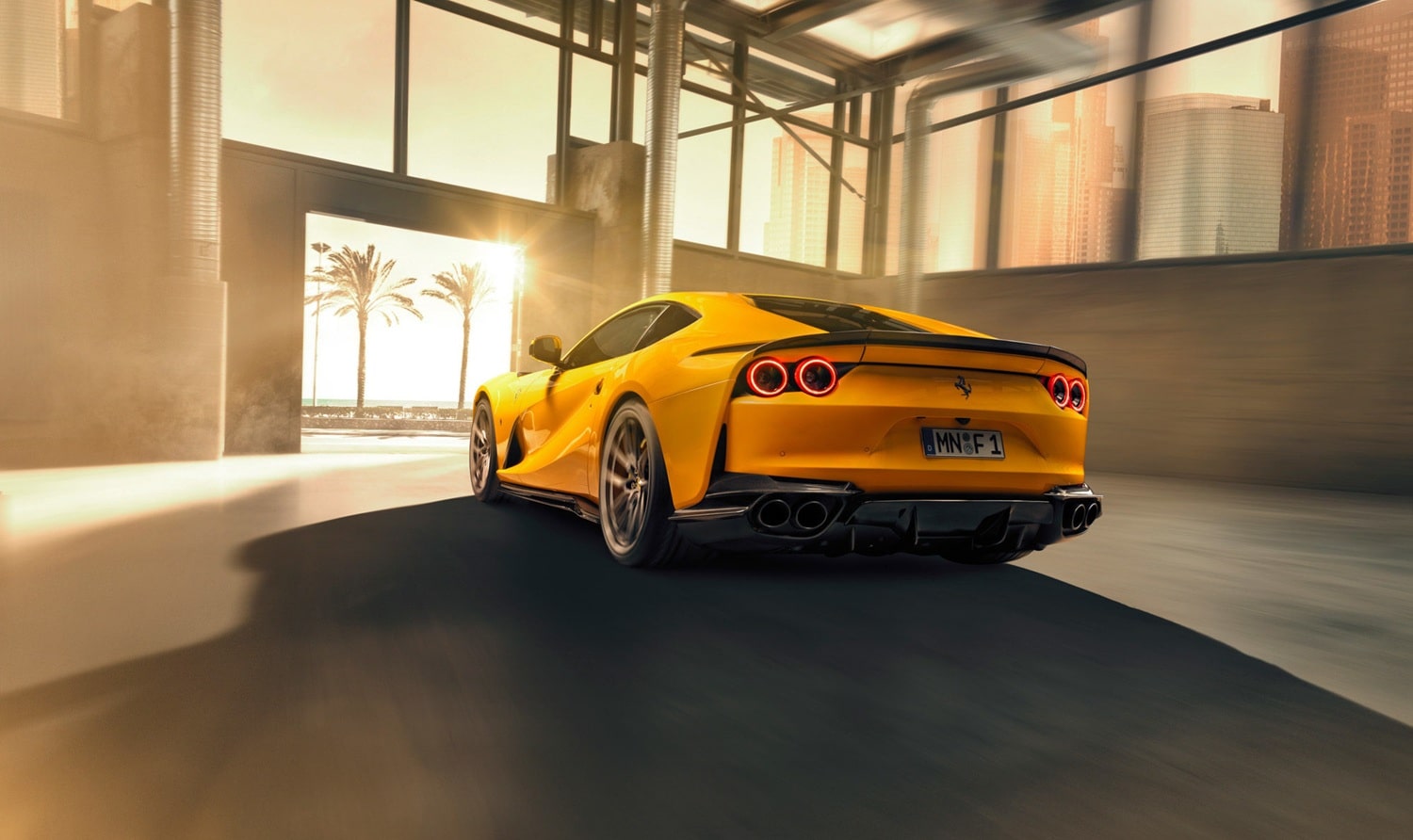 NOVITEC NF8 Directional Forged Wheel Set for Ferrari 812 Superfast