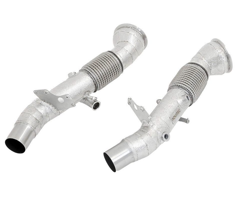 NOVITEC Heat Protected Catalyst-Replacement Pipes for Ferrari 296 GTB