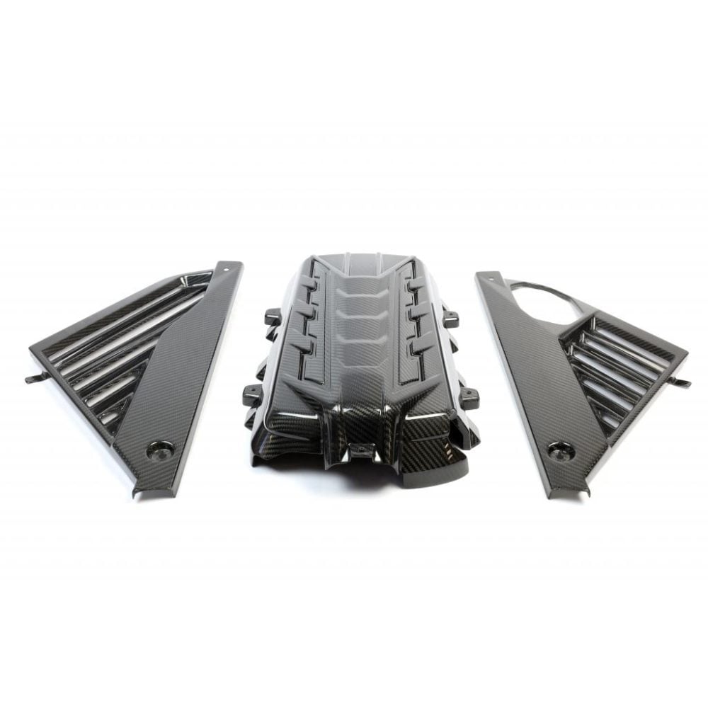 APR Performance Carbon Fiber Engine Cover Package for C8 Chevrolet Corvette Stingray